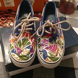 Floral Sperry Cabana